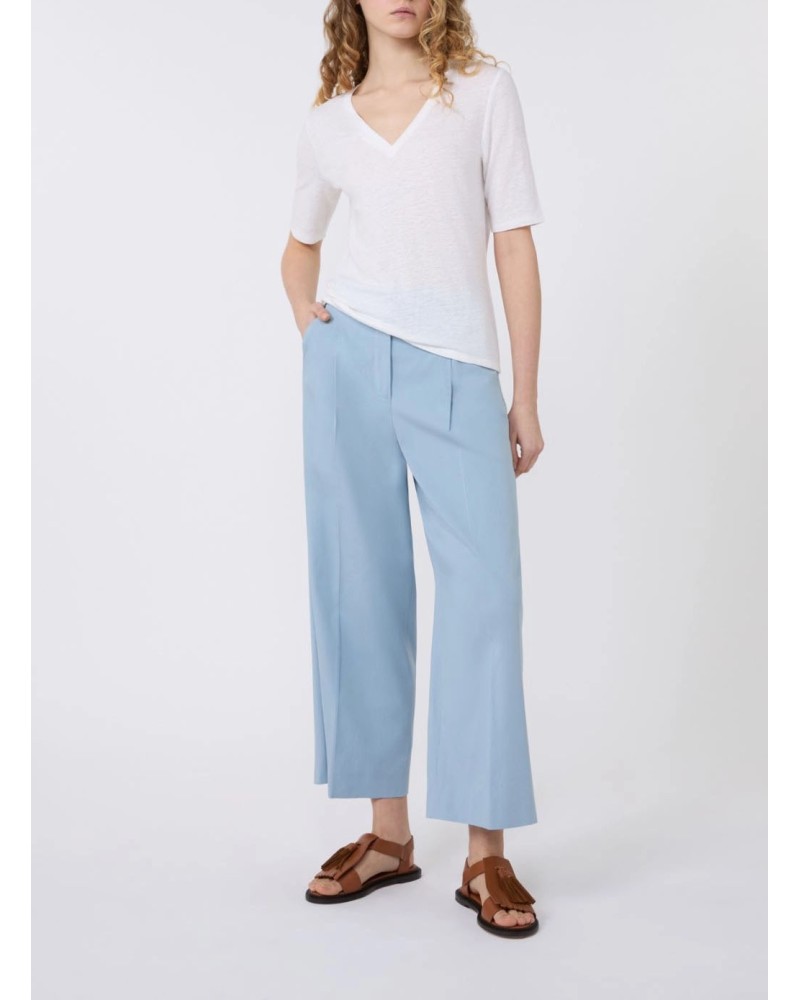 T-shirt lin stretch Weekend Max Mara Opzione col V WEEKEND MAX MARA - 1