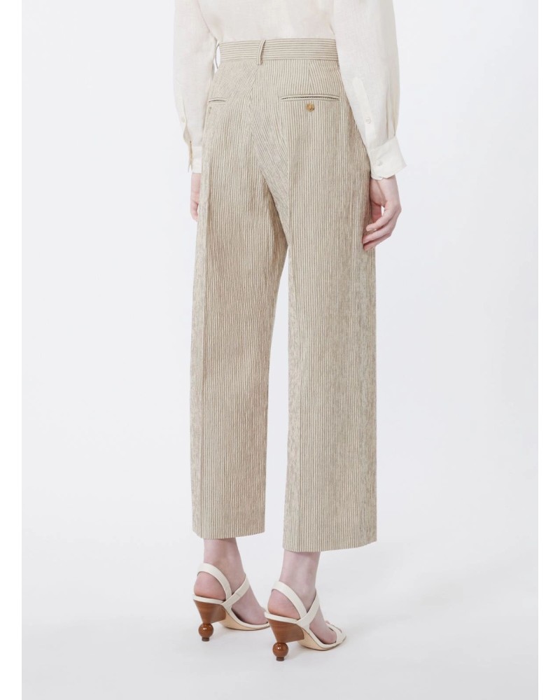 Pantalon Weekend Max Mara Marina seersucker WEEKEND MAX MARA - 1