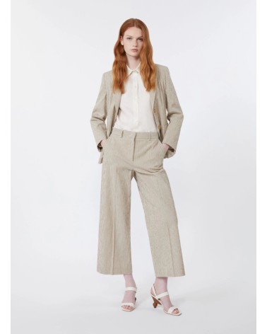 Pantalon Weekend Max Mara Marina seersucker WEEKEND MAX MARA - 3