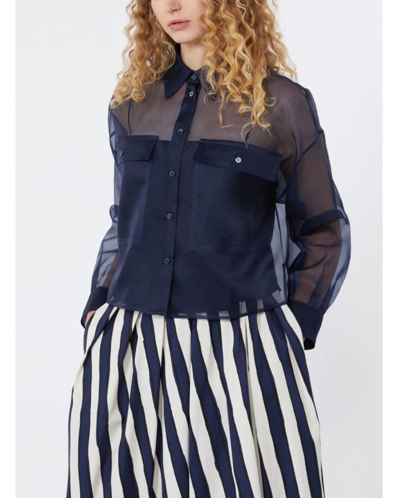 Chemise soie organza Weekend Max Mara Colomba WEEKEND MAX MARA - 4