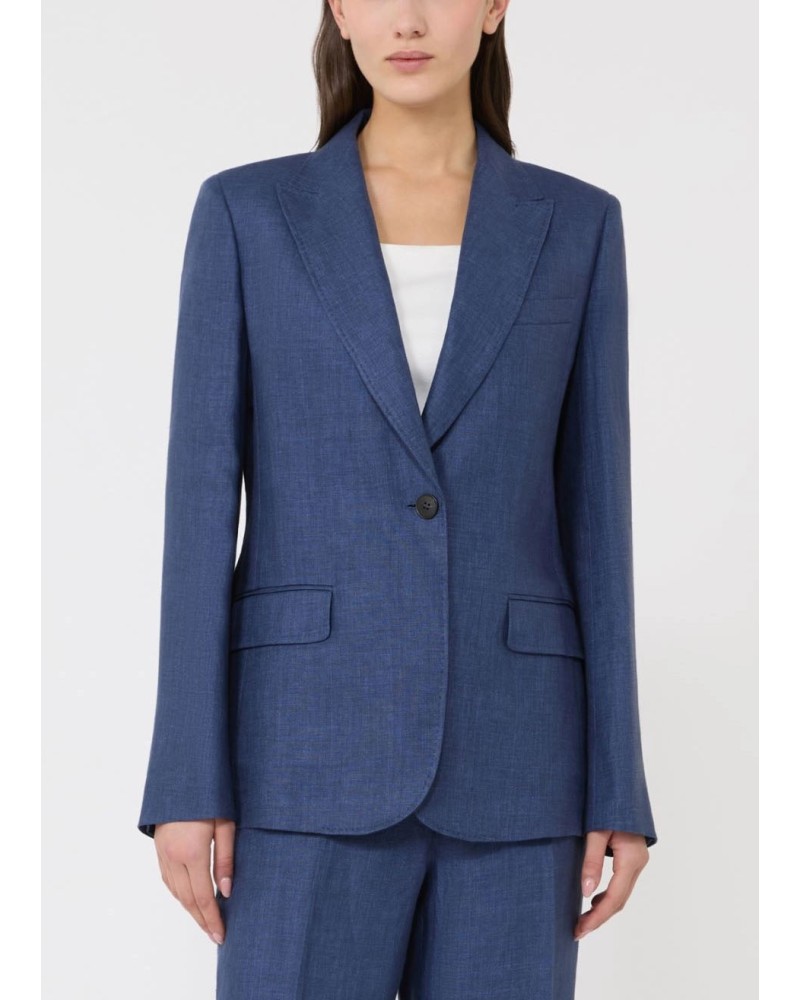 Blazer lin Weekend Max Mara Nalut cintré WEEKEND MAX MARA - 2