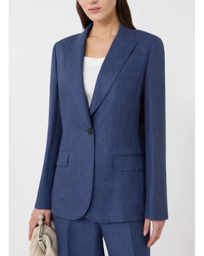 Blazer lin Weekend Max Mara Nalut cintré WEEKEND MAX MARA - 3