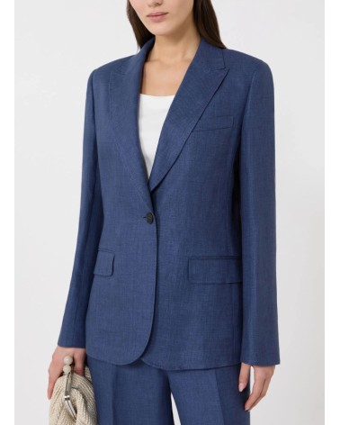Blazer lin Weekend Max Mara Nalut cintré WEEKEND MAX MARA - 3
