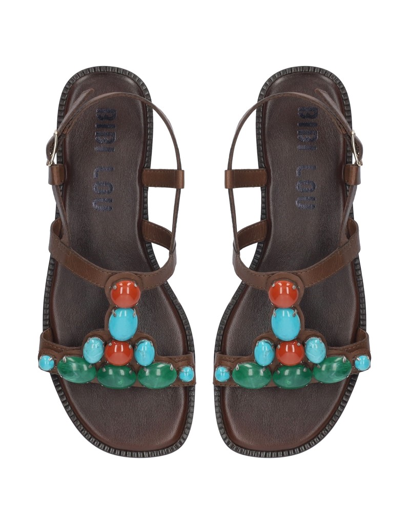 Sandales plates Bibi Lou Fira cuir BIBI LOU - 4