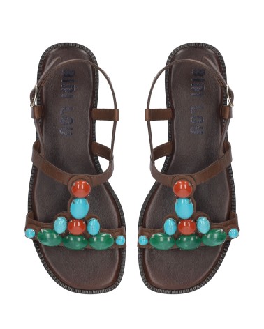 Sandales plates Bibi Lou Fira cuir BIBI LOU - 4