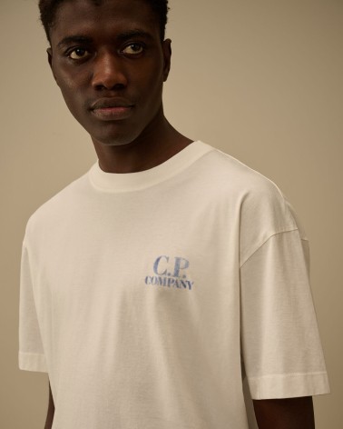 T-shirt Cp company Jersey Comfort Logo Cp company - 4