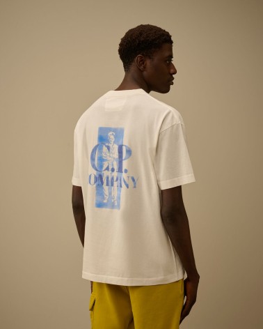 T-shirt Cp company Jersey Comfort Logo Cp company - 3