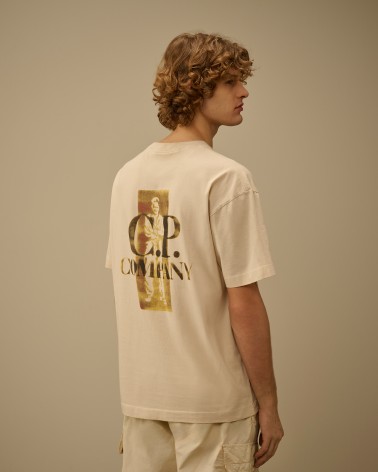 T-shirt Cp company Jersey Comfort Logo Cp company - 9