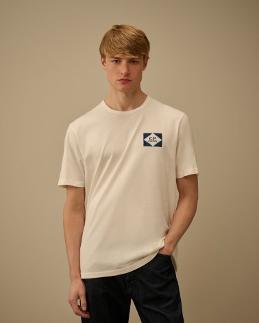 T-shirt Cp company Compact 20/1 Jersey Short Sleeve Logo Cp company - 3