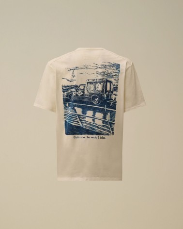 T-shirt Cp company Compact 20/1 Jersey Short Sleeve Logo Cp company - 2