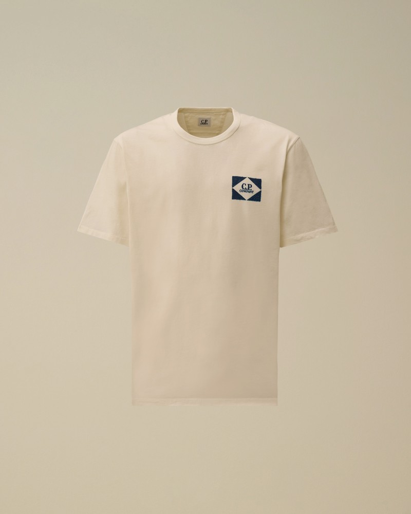 T-shirt Cp company Compact 20/1 Jersey Short Sleeve Logo Cp company - 1