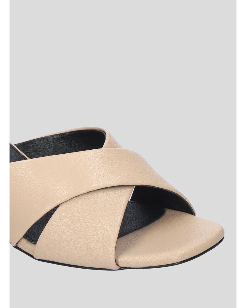 Mules Lola Cruz Charlotte 45 cuir talon LOLA CRUZ - 3