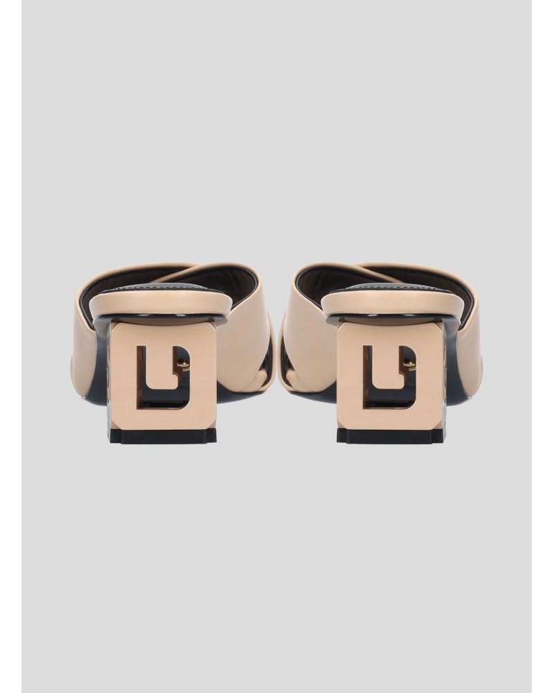 Mules Lola Cruz Charlotte 45 cuir talon LOLA CRUZ - 5