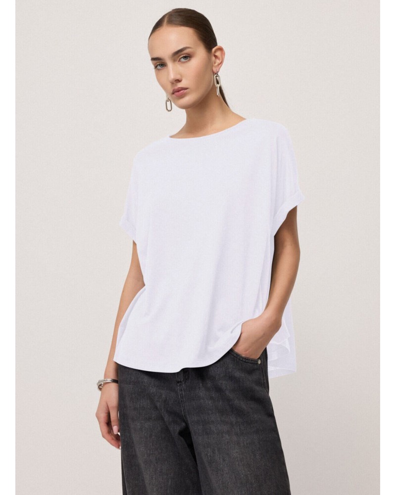 T-shirt évasé OTTOD'AME Rachele en coton Ottod'Ame - 7