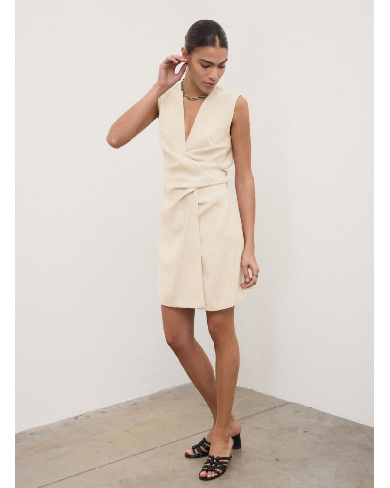 Robe portefeuille OTTOD'AME sans manches col V Ottod'Ame - 1