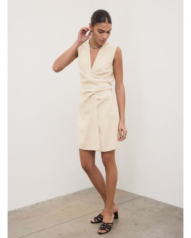 Robe portefeuille OTTOD'AME sans manches col V Ottod'Ame - 1