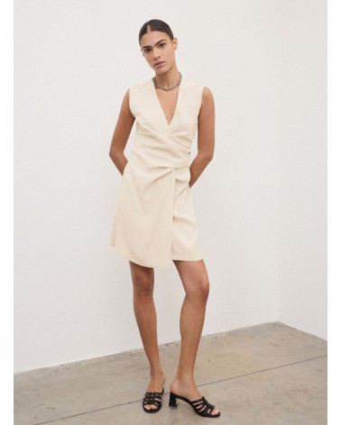 Robe portefeuille OTTOD'AME sans manches col V Ottod'Ame - 2