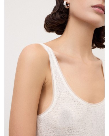 Débardeur Ottod’Ame en viscose et lin chic Ottod'Ame - 4