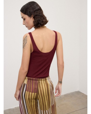 Débardeur Ottod’Ame en viscose et lin chic Ottod'Ame - 8