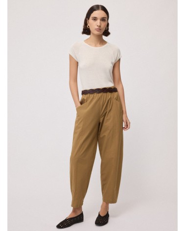 T-shirt Ottod’Ame en lin mélangé col rond femme Ottod'Ame - 2