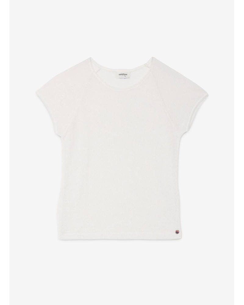 T-shirt Ottod’Ame en lin mélangé col rond femme Ottod'Ame - 5