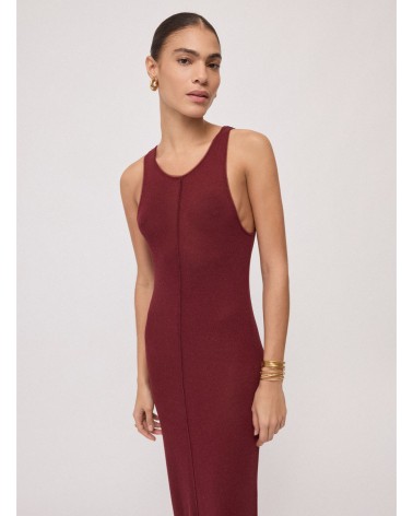 Robe longue Ottod’Ame en viscose et lin femme Ottod'Ame - 1