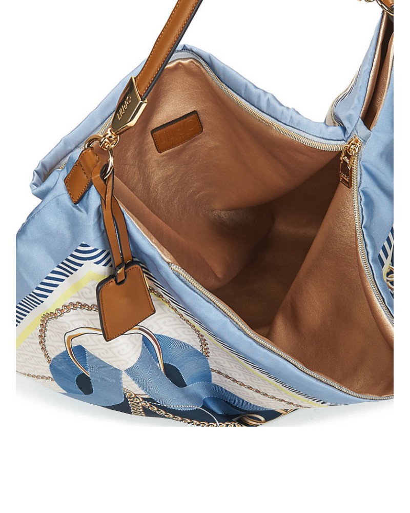 Sac foulard LIU JO moyen en satin imprimé LIU JO - 3