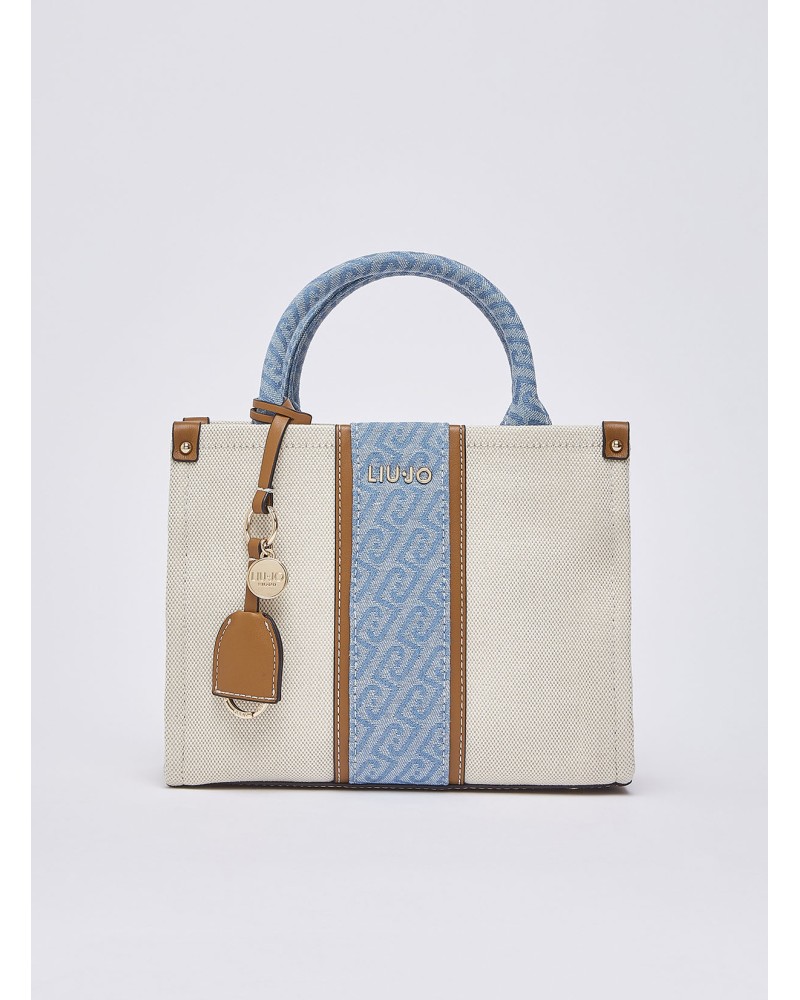Sac jacquard LIU JO petit format avec logo LIU JO - 1