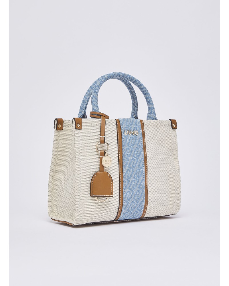 Sac jacquard LIU JO petit format avec logo LIU JO - 3
