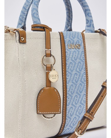 Sac jacquard LIU JO petit format avec logo LIU JO - 5