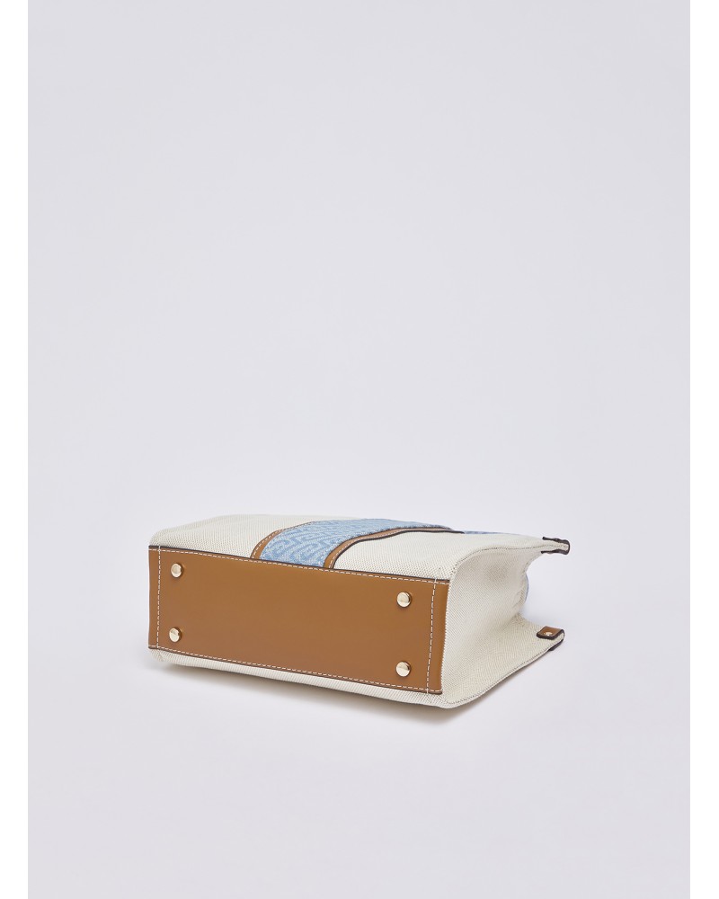 Sac jacquard LIU JO petit format avec logo LIU JO - 6