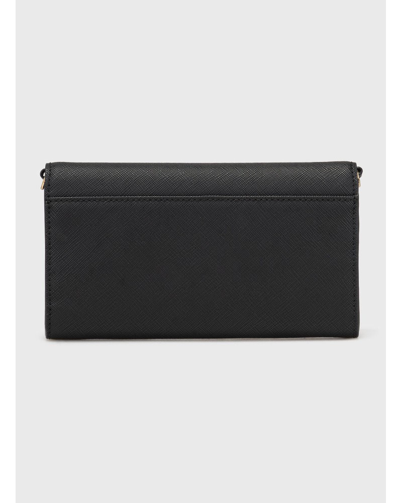 Pochette LIU JO imprimé Saffiano avec bandoulière chaine LIU JO - 1