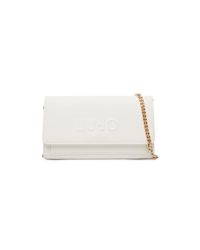 Pochette LIU JO imprimé Saffiano avec bandoulière chaine LIU JO - 6