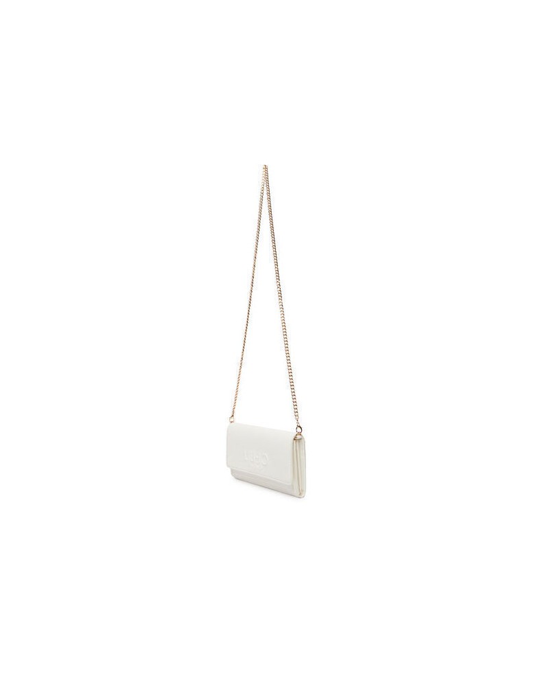 Pochette LIU JO imprimé Saffiano avec bandoulière chaine LIU JO - 7