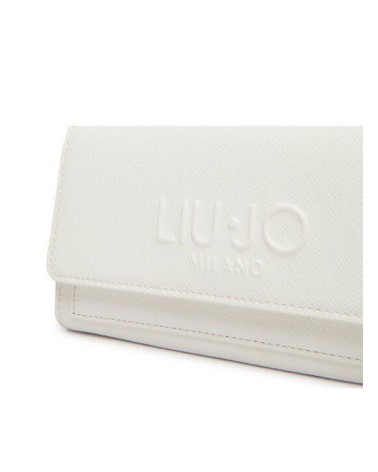 Pochette LIU JO imprimé Saffiano avec bandoulière chaine LIU JO - 8