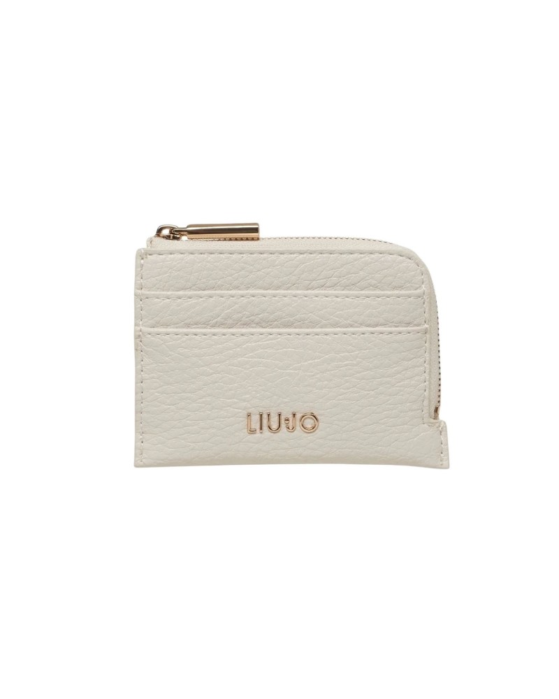 Porte-cartes zippé LIU JO effet cuir foulonné LIU JO - 1