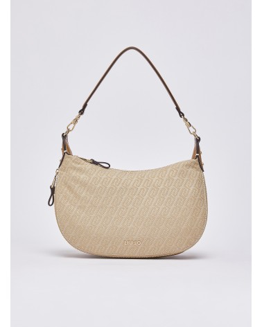 Sac porté épaule moyen LIU JO jacquard logo LIU JO - 1