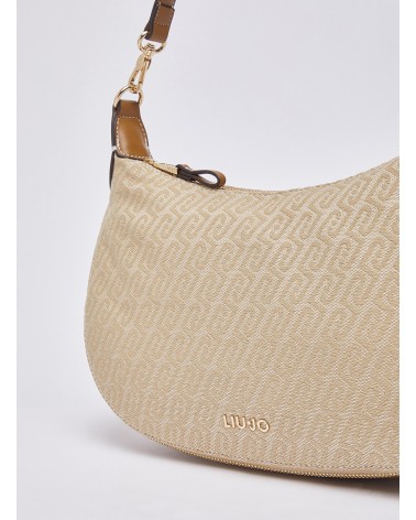 Sac porté épaule moyen LIU JO jacquard logo LIU JO - 6