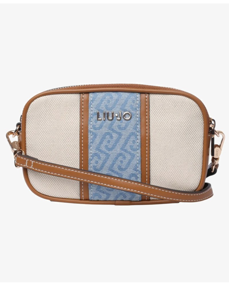 Petit sac bandoulière LIU JO toile jacquard LIU JO - 1