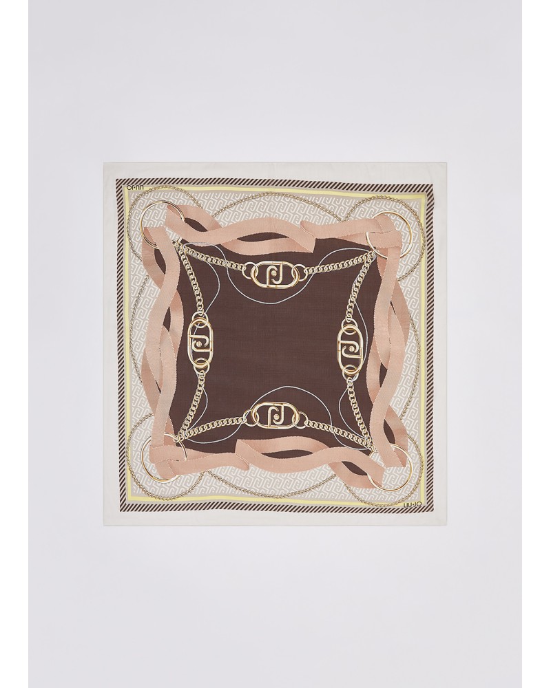 Foulard à rubans LIU JO 120x120 Better élégant LIU JO - 3