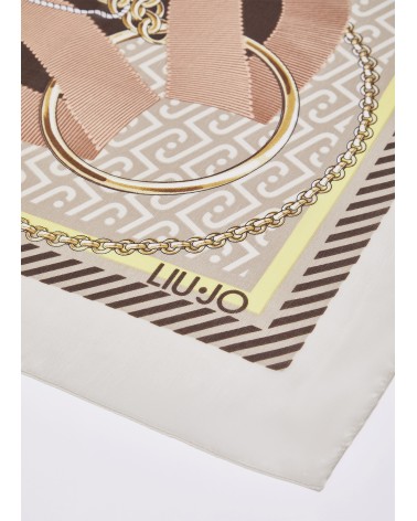 Foulard à rubans LIU JO 120x120 Better élégant LIU JO - 4