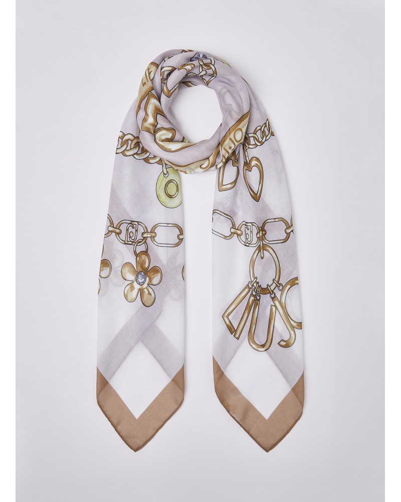 Grand foulard imprimé LIU JO 120x120 Better LIU JO - 1