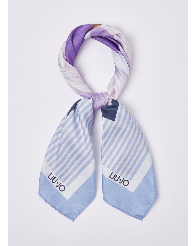 Foulard fleurs LIU JO 70x70 Better LIU JO - 1
