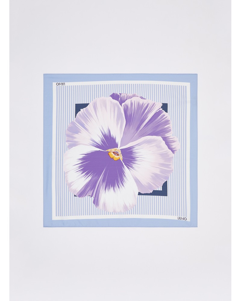 Foulard fleurs LIU JO 70x70 Better LIU JO - 3