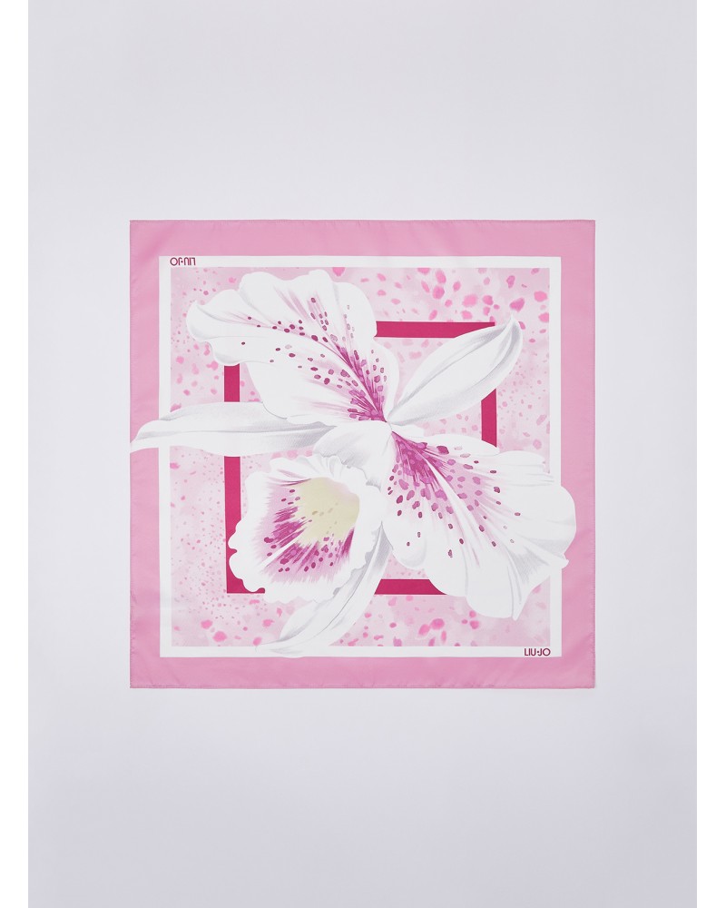 Foulard fleurs LIU JO 70x70 Better LIU JO - 7