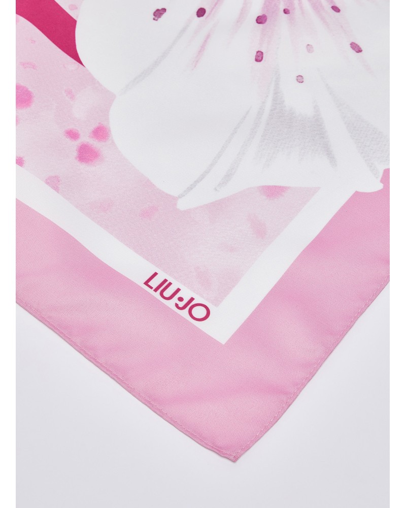Foulard fleurs LIU JO 70x70 Better LIU JO - 8