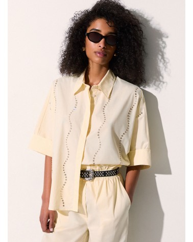 Chemise LIU JO popeline applications bijoux LIU JO - 3