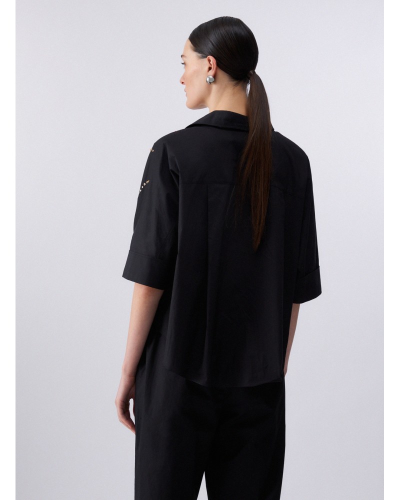 Chemise LIU JO popeline applications bijoux LIU JO - 9