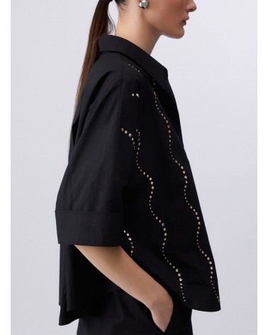 Chemise LIU JO popeline applications bijoux LIU JO - 10
