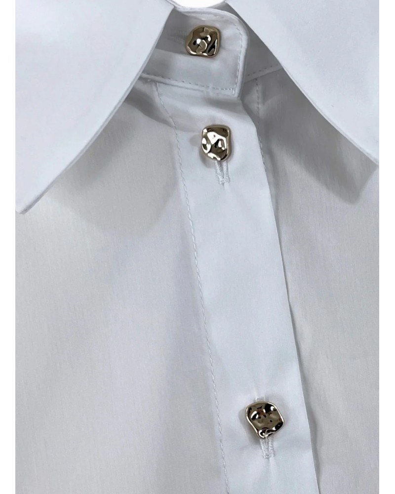 Chemise cropped LIU JO avec nœud LIU JO - 4